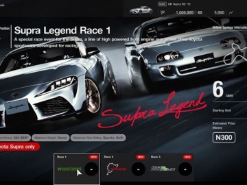 Toyota GR Supra w marcowej wersji Gran Turismo Sport